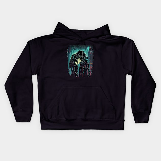 kiss Kids Hoodie by Trontee